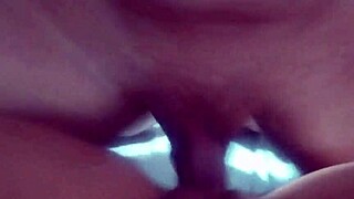 Mature Moans as Young Fills Her Pussy with Cum?