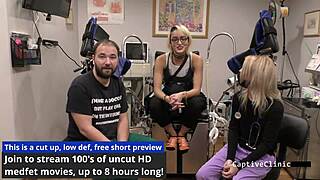 Are you ready to see me taken and humiliated as a tanned nurse with gloves and vibrator in this gaping hospital scene?