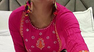 Married bride cheats on husband and rides teen lover in wild cowgirl creampie.