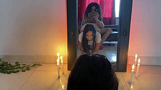 Oh man, my naughty submissive roommate gives me the best Valentine's gift with pov anal and deepthroat in the dorm