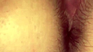 Hey, mature Latina gets fucked hard with creampie by a guy while alone at home 😏💦