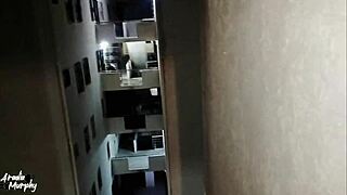 oh man public blowjob almost got us caught, then hard fucking with my horny latina neighbor in outdoor amateur action with orgasm!