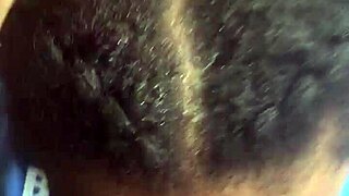 I'm out here suckin this ebony cock in the pouring rain feeling wild