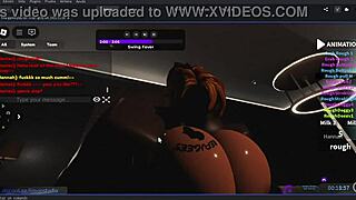 hey i totally hooked up with this gringa in roblox for some wild fun ~