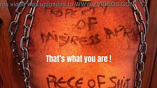 mistress april commands her ebony slave rose in intense domination session part four