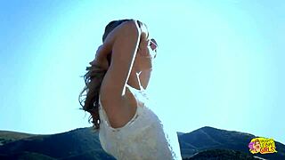 summer breeze got these two lesbian friends super horny, leading to passionate outdoor sex with licking and kissing.