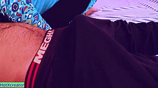 Desi beautiful girl enjoys tight vagina fuck and anal doggystyle creampie with new boyfriend in rough session