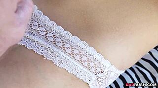 Her steppops teams up with taylor sands for intense brunette teen hardcore with monster cock 😏🍆