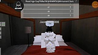 Hey slut, you ready for this big cock to fuck you hard on Roblox?