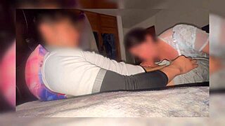 Chubby Mature Milf in Uniform Masturbates with Natural Tits Exposed