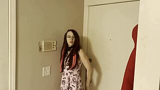 uh, guy catches girl out late drinkin', he won't tell if she lets him pound her tight ass, pussy, and mouth deep