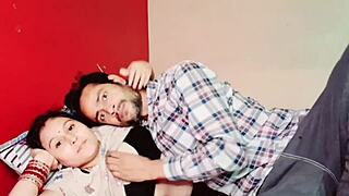 Big Cock Gets Deep Throat Sucked In Intense Blowbang Action With Chubby Asian Milf.