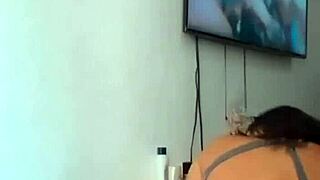 Teen Babe Shows Off Her Big Ass