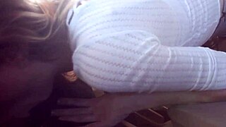 Oh wow, look at this amateur teen 18+ getting pov cumshot in her mouth after blowjob!