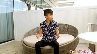 Skinny Pinay Enjoys Intense Hotel Sex With New Boyfriend