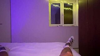 hey spiritemoon, how does this girl keep you happy with her feet all night through femdom riding?