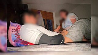 Chubby Mature Milf in Uniform Masturbates with Natural Tits Exposed