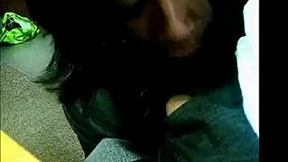 Why Is This Horny Indian Maid Sucking Cock So Eagerly?