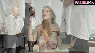 two big cock docs examine octavia reds pussy with intense fucking and blowjobs in mmf 3some 😏🍆