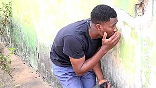 Hey there check out this wild garage surprise with my neighbor using a dildo on herself