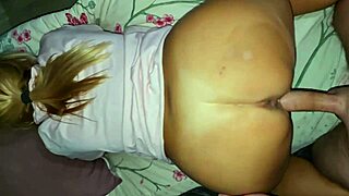 Foot Fetish Fantasy With Chubby Blonde