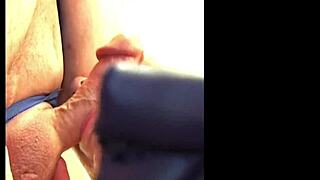 Dark magician granny unleashes her magical cocksucking skills in a deepthroat blowjob frenzy.