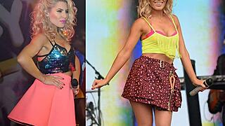 Celebrity Mollie King in Jerking Off Game Contest Guide