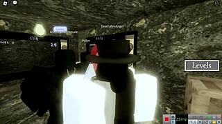 Can you believe this wild gangbang with a black guy banging us hard in the underground at midnight?