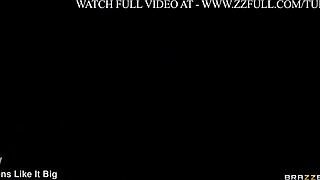 Whoa, Angela White gets double teamed in a hotel with deepthroat, choking, and facial cum in this wild threesome!