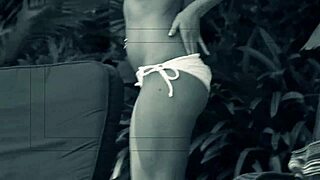 outdoors in the sun, we find aubrey adams rubbing herself and fucking too?