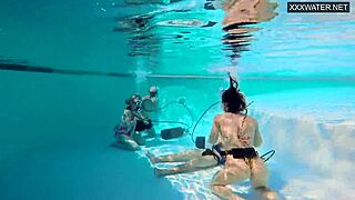 Eva Sasalka Jason Underwater Fucking!