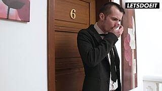 hostel slut atlantis deep with big tits and tight pussy gets stretched by big cock in dorm riding and missionary