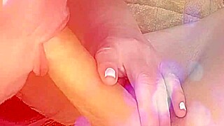 Raw Sucking on Huge Uncut Cock with Cum in Mouth Finish