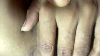 skinny indian teen explores her tight pussy in intimate moment