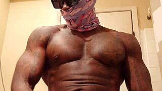 Big black hairy cock worship with Hallelujah Johnson Jeremiah the greatest pornstar ever in solo domination fetish