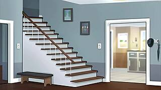 i love when jenny and hot milf get steamy in shower with big cock cumshots