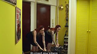 Milf Catches Young Guy Spying and TURNS It Into NAUGHTY Wet Pussy FUCKING Fun