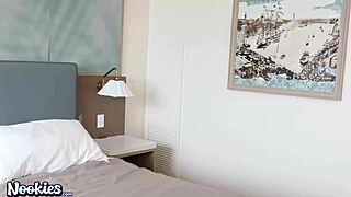 Violet Voss and Sydney Paige Share Monster Cock in Intense FFM Threesome with Cowgirl Riding and Doggystyle