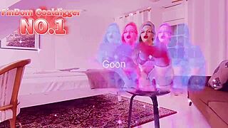 The gooning doll for findom goaldigger mantra guides through financial domination and jerk off instructions as a real bimbo mistress.