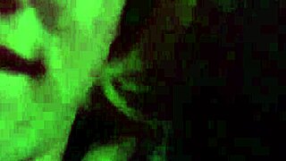 Hey, check out this hot teen filming her solo masturbation at night!