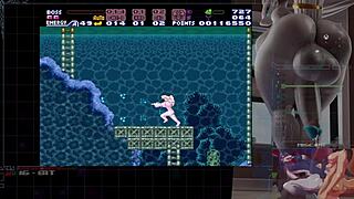 I uh tried the super metroid arcade with nude samus mod in 990 rooms part 1 of 3