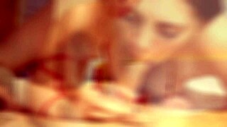 This petite babe with small tits gives a sweet blowjob and light handjob, her tight pussy wet and ready for amateur homemade fun.