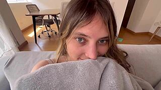 My shy ex-girlfriend makes my big hairy vagina heat up with intriguing lesbian passion.