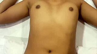 Petite young babe takes on a big black cock and ends up covered in cum