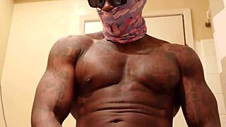 Big black hairy cock worship with Hallelujah Johnson Jeremiah the greatest pornstar ever in solo domination fetish