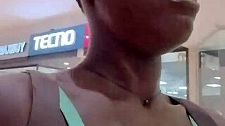 That Nigerian lady visits West Hills mall and masturbates in the bathroom 😏