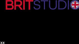 naughty college student in costume gives sloppy blowjob with cum in mouth at party