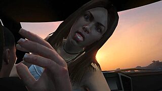 Hey, what if Franklin picks up that hot prostitute for wild car fun in GTA 5?