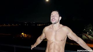 Intense Threesome Action With Muscular Bodybuilder Petite Latina Babe Fake Tits Deepthroat And Rimjob Workout