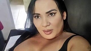 In this scene, a Brazilian MILF receives an intimate massage focused on her big clit and tits.